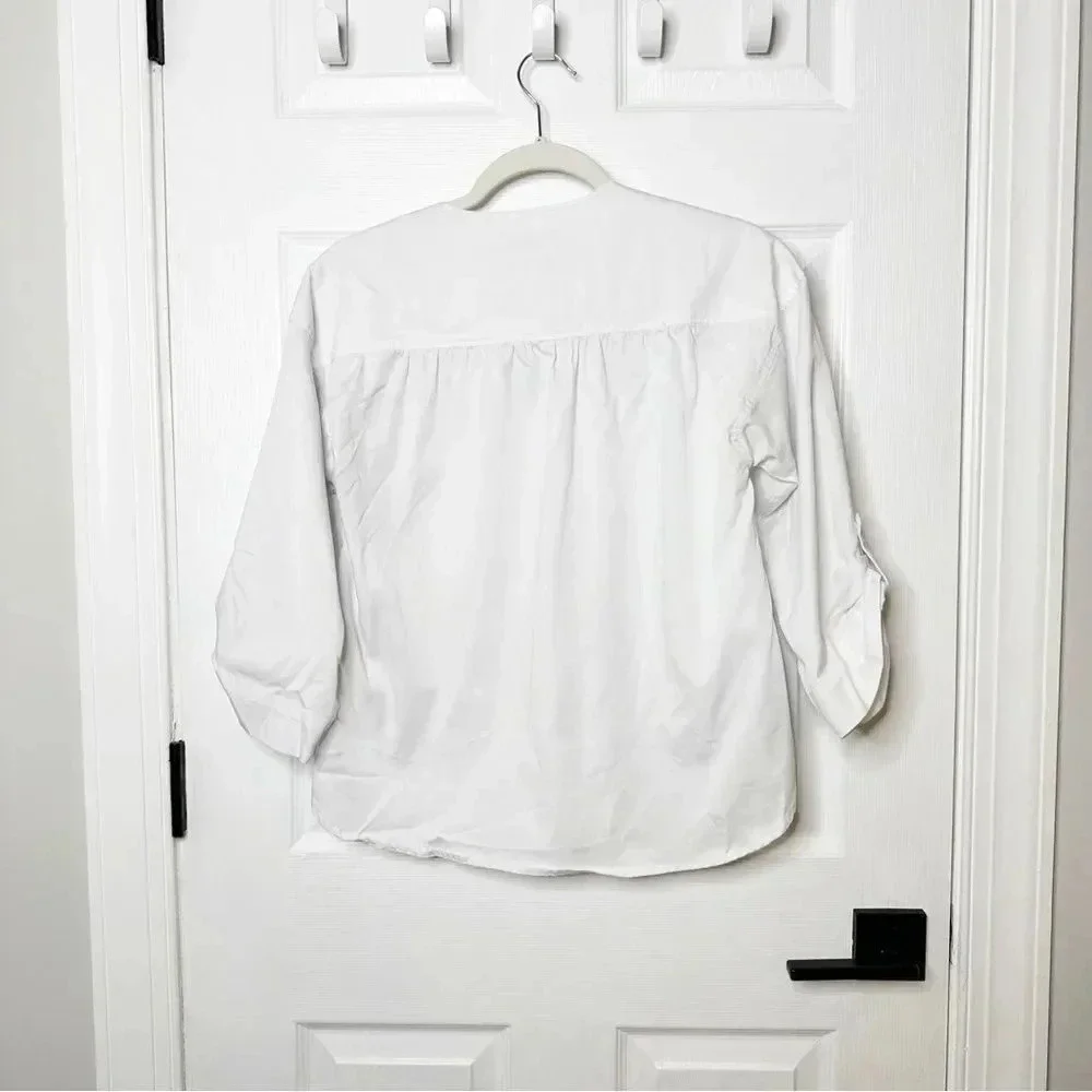 FRNCH V-Neck Pull On‎ Cotton Top Size XS